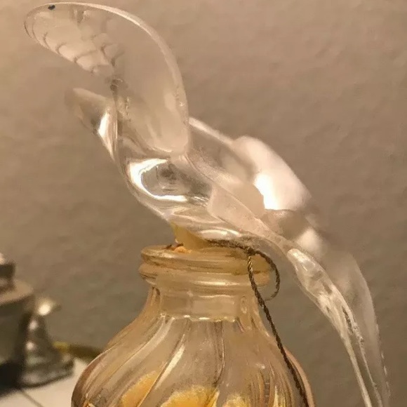 RARE L'Air du Temps Nina Ricci LALIQUE Crystal 2 Doves Flacon Stopper Bottle EUC - Picture 3 of 8